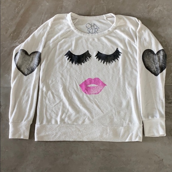 🎉HP🎉 Chaser Lash Love Long Sleeve Sweatshirt - Picture 3 of 5